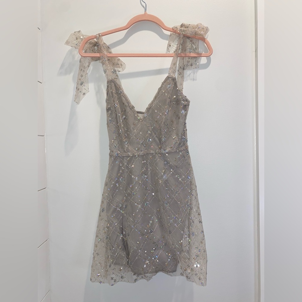 Lucy in the Sky A-Line Mini Dress
